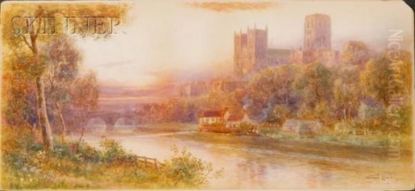 View Of The Durham Cathedral From Across The River Wear - view 1