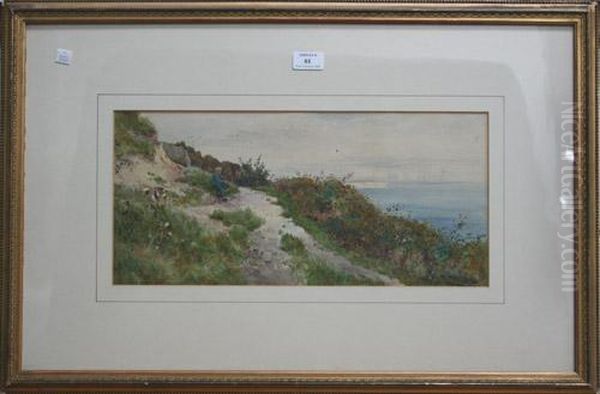 Boy Seated On A Path - view 1