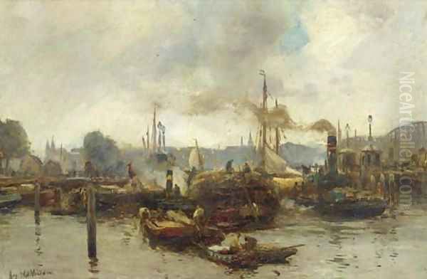 Harbour activities, Rotterdam - view 1
