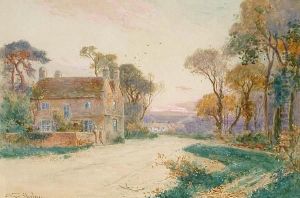 View Of A House On A Rural Path