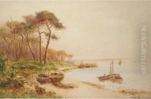 A Beach Scene A Beach Scene