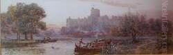 Windsor Castle From The River - view 1