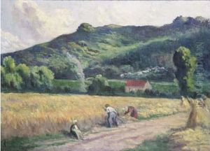 Les Moissons by Maximilien Luce
