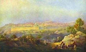 View Of Jerusalem 1836