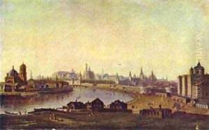 View Of Moscow 1810s by Maksim Nikiforovich Vorobiev