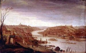 View of Prague by Dirck Verhaert