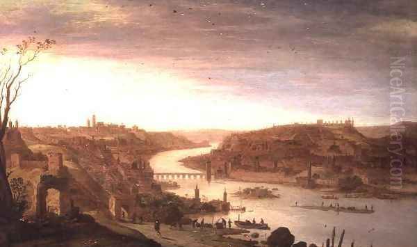 Panoramic View of Prague - view 1