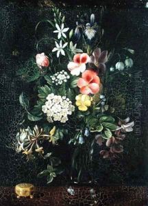 Vase of Flowers, 1775 by A. Viedebant