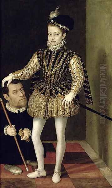Portrait of Carlo Emanuele I 1562-1630 Duke of Savoy, c.1570 - view 1