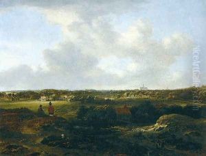 View of Haarlem from the Dunes 1660s
