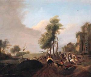 A stag hunt