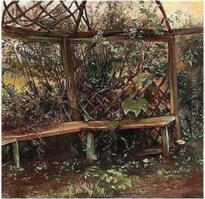 The Arbor [bese'dka] by Konstantin Egorovich Egorovich Makovsky