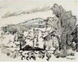 Paysage Provencal, Circa 1925 by Henri Charles Manguin