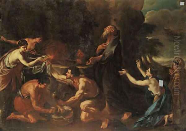 The Sacrifice of Moses - view 1
