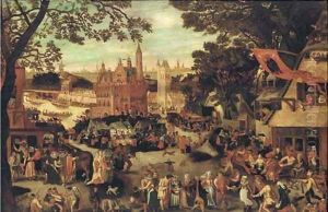 The fair at Audenaerde or the kermesse of Saint George