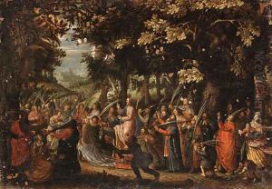 Christ's Entry into Jerusalem by David Vinckboons I