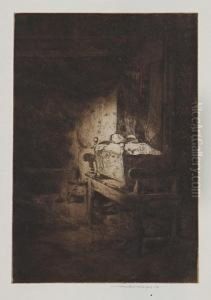 Marie Jean; The Cradle by Mortimer Luddington Mempes