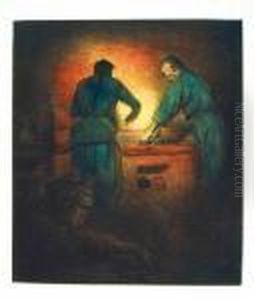 Chinese Cooks by Mortimer Luddington Mempes