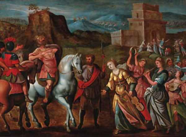 Jephthahs' daughter - view 1