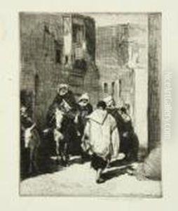 A Group Of Etchings by Mortimer Luddington Mempes