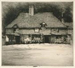 R.i., R.b.a., R.e. The White Hart, Witley by Mortimer Luddington Mempes