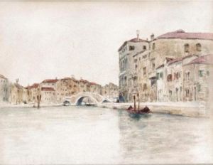 A Side Canal, Venice A Side Canal, Venice