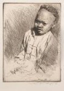 Burmese Boy by Mortimer Luddington Mempes