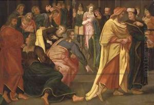 Christ and the Woman taken in Adultery