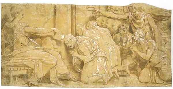 Hebe and Mercury conferring youth on the followers of Mercury - view 1