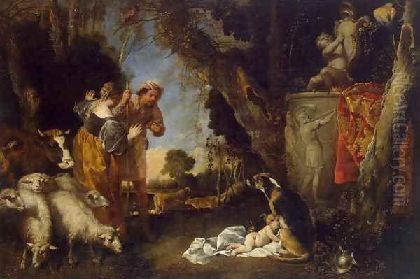 Childhood of King Cyrus - view 1