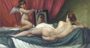 The Rokeby Venus by Diego Rodriguez de Silva y Velazquez