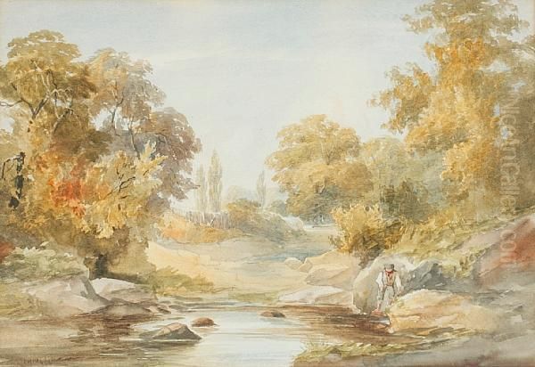 Figure By A River - view 1