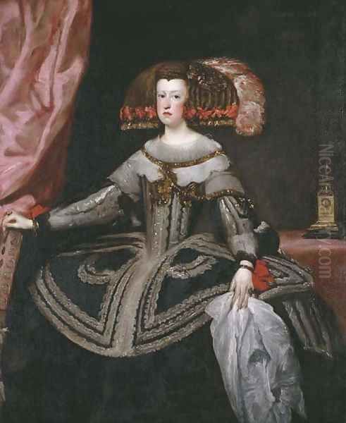 Portrait of Mariana of Austria, Queen of Spain - view 1