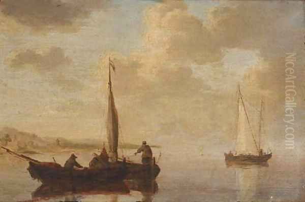 Small craft off the Dutch coast - view 1