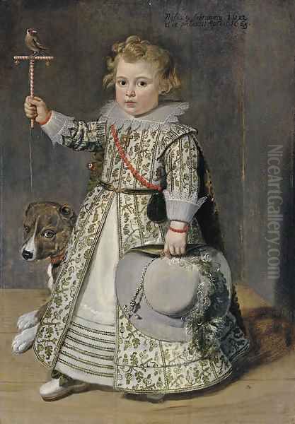 Portrait of boy aged two - view 1