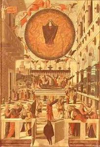 The Dormition and Assumption of the Virgin by Gerolamo da Vicenza