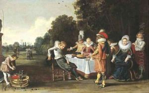 The Prodigal Son by Esaias Van Den Velde