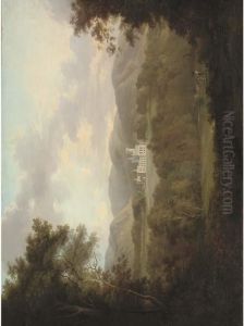 View Of Dreghorn Castle by Alexander Nasmyth