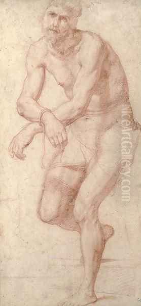 Study for Christ as the Man of Sorrows - view 1