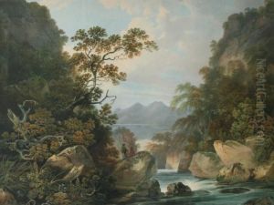 A View Near The Falls Of Lodore, Cumberland