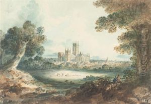 Two Views Of Canterbury Cathedral