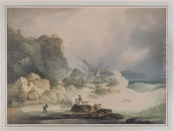 On The Coast Near Scarborough - view 1
