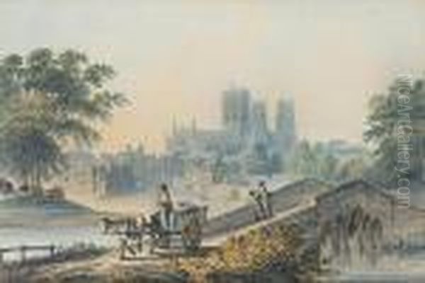 York Minster From The River Foss - view 1