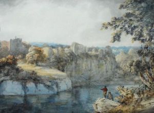 Chepstow Castle by Nicholson, F.