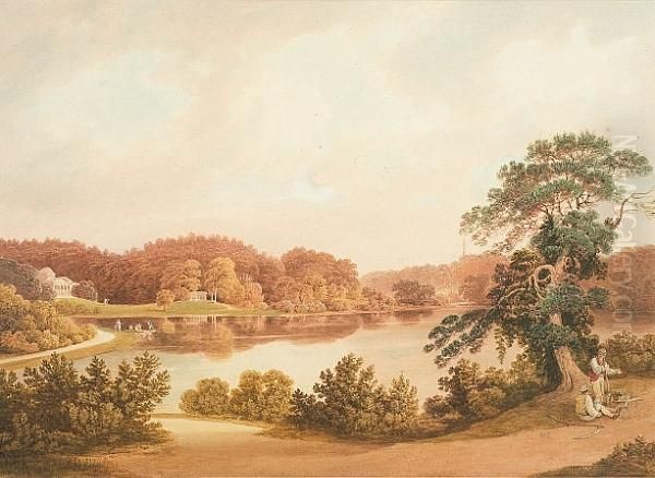 The Pantheon, Stourhead, Wiltshire - view 1