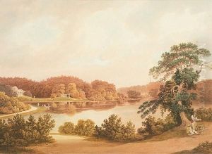 The Pantheon, Stourhead, Wiltshire by Nicholson, F.