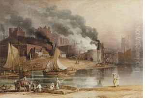 Chester Castle And Skinners Yard