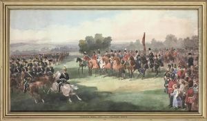 Pheonix Park, Dublin, 1871, A Sketch by Orlando Norie