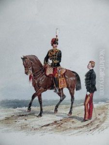 The 11th (prince Albert````````````````s Own) Hussars by Orlando Norie