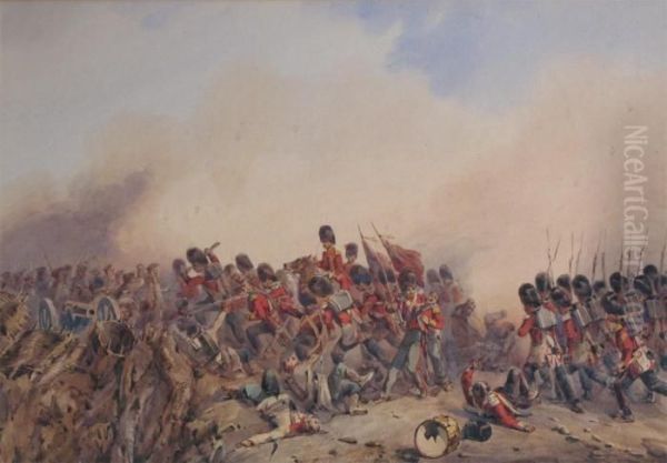 Battle Scene In The Crimean War - view 1